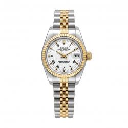 Rolex Datejust 26MM 69173 Two-Tone White Dial Watch